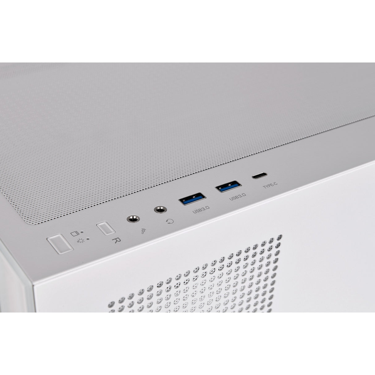 Thermaltake view 270 tg argb - snow midi tower behuizing (wit | 2x usb-a | 1x usb-c | rgb | tempered glass)