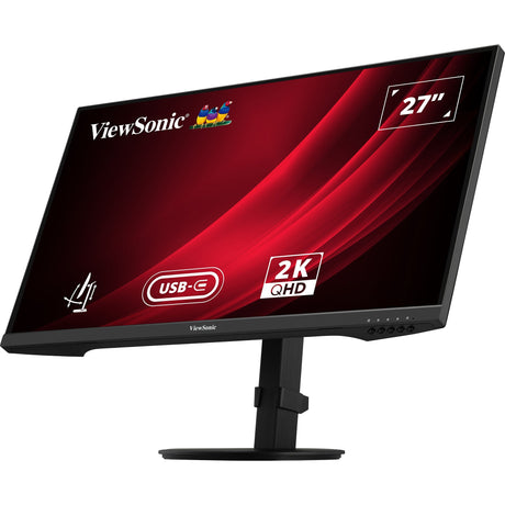 Moniteur Viewsonic vg2709-2k-mhdu-2 27 (noir, 1x HDMI, 1x port d'affichage, USB-C, USB-A, USB-B, 100hz)