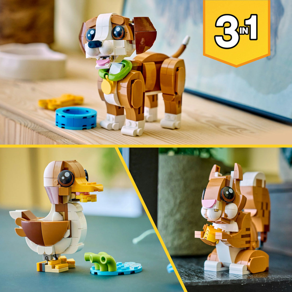 Lego Creator 31382 chiot ludique animal mignon