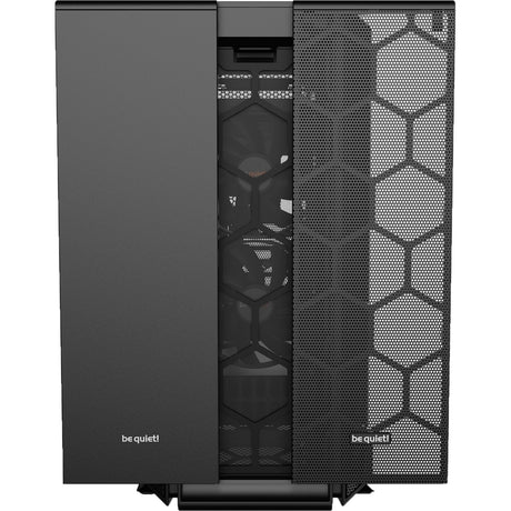 Soyez silencieux! Silent base 802 boîtier tour midi avec fenêtre (noir | 2x USB-A | 1x USB-C | fenêtre)