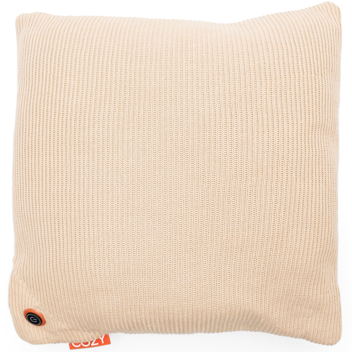 Coussin chauffant sans fil Cosy una tricoté 45 x 45 cm