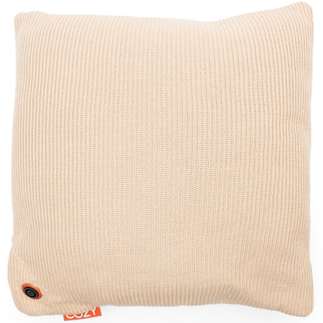 Coussin chauffant sans fil Cosy una tricoté 45 x 45 cm