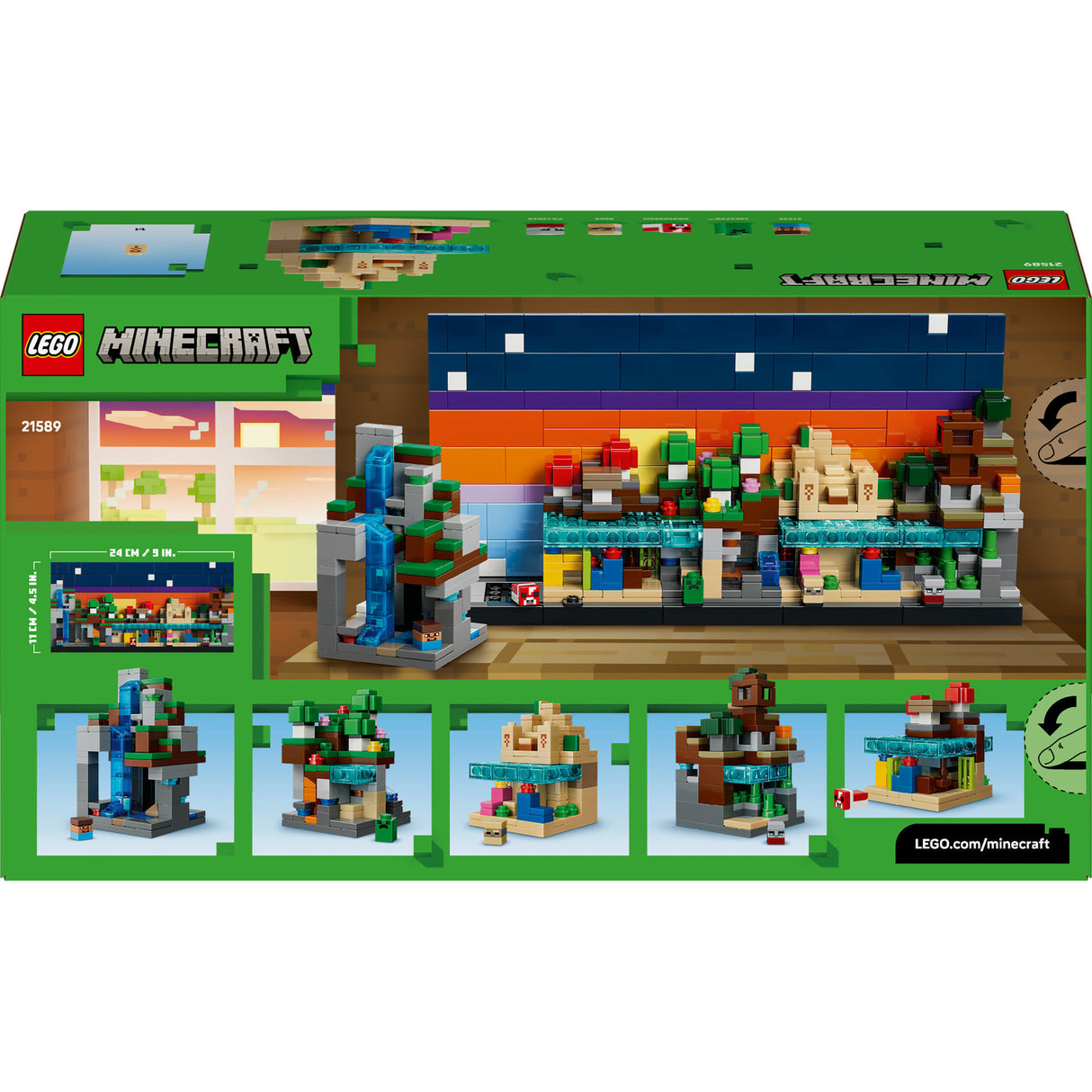 LEGO Minecraft 21589 mini biomes