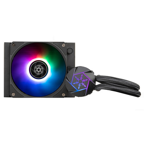 Silverstone vida 120 slim refroidissement par eau (noir)
