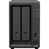 Synology diskstation ds725+ nas (noir, 2x LAN, USB-A 3.2 (5 Gbit s))