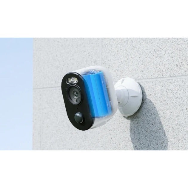 Reolink hub 1 avec 2x caméra de sécurité argus série b310 (blanc, 3 mp | wlan | vision nocturne couleur)