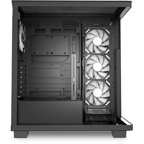Boîtier tour midi Sharkoon Elite Shark CA500 (noir | 2x USB-A | 1x USB-C | RVB | verre trempé)