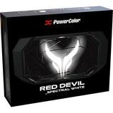 Carte graphique Powercolor Radeon RX 9070 XT Red Devil Spectral White 16 Go GDDR6 (blanc, RDNA4, GDDR6, 3x Display Port, 1x HDMI)
