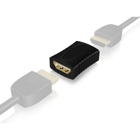 Icy box ib-cb005 connecteur hdmi vers couplage hdmi (noir)