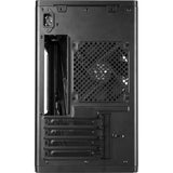 Boîtier mini tour Chieftec bx-mesh (noir | 1x USB-A | 1x USB-C | verre trempé)