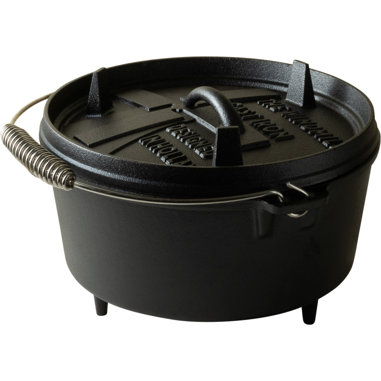 The Windmill Dutch Oven Poêle de cuisson 4,5 qt (noir, ø 25,5 cm | 3,8 litres)