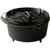 The Windmill Dutch Oven Poêle de cuisson 4,5 qt (noir, ø 25,5 cm | 3,8 litres)