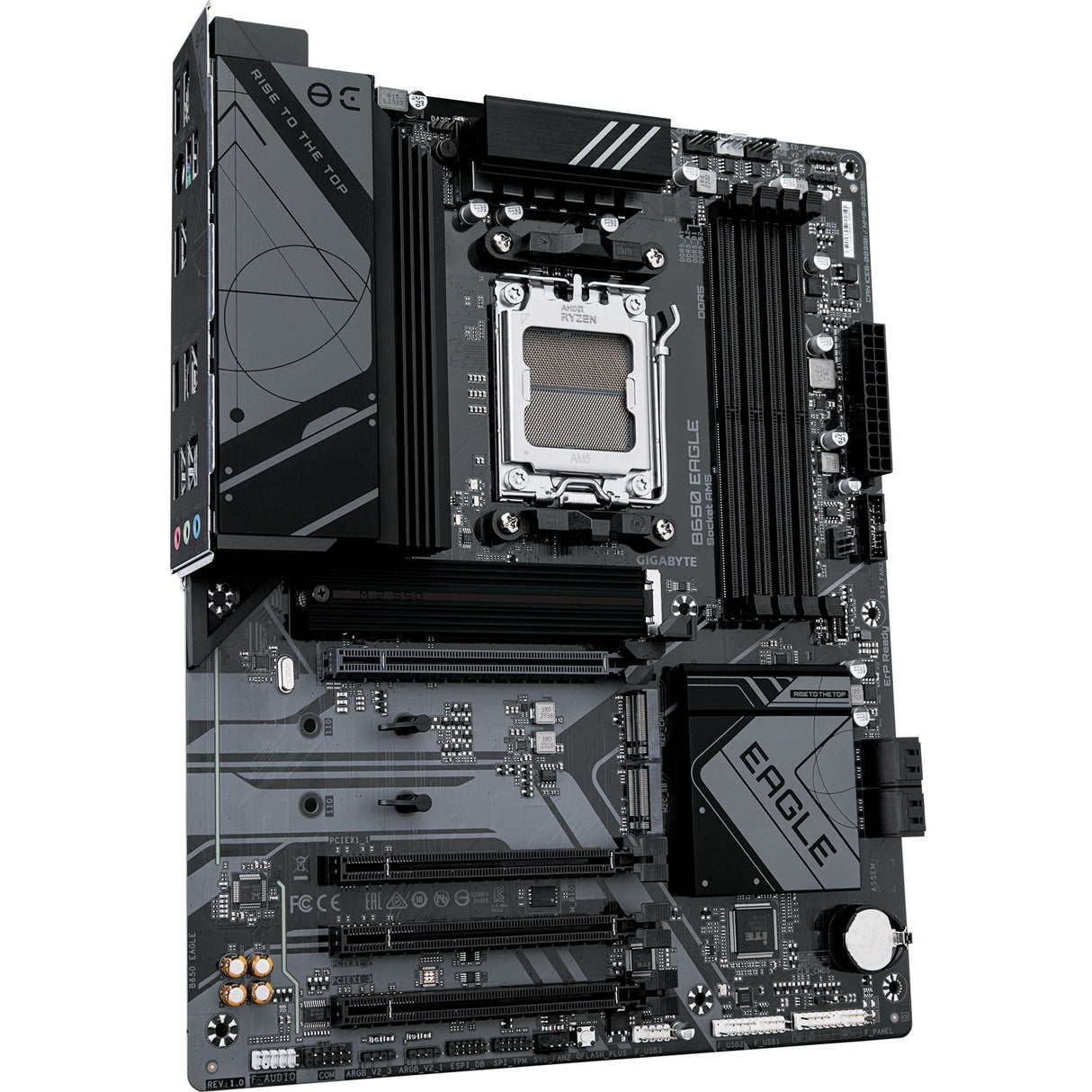 Carte mère Gigabyte B650 Eagle Socket AM5 (RAID, GB-LAN, Son, ATX)