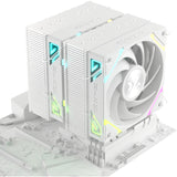 Refroidisseur de processeur Xyz PC Gear Thermax 6 Duo RGB (blanc, Arbb, Pwm)