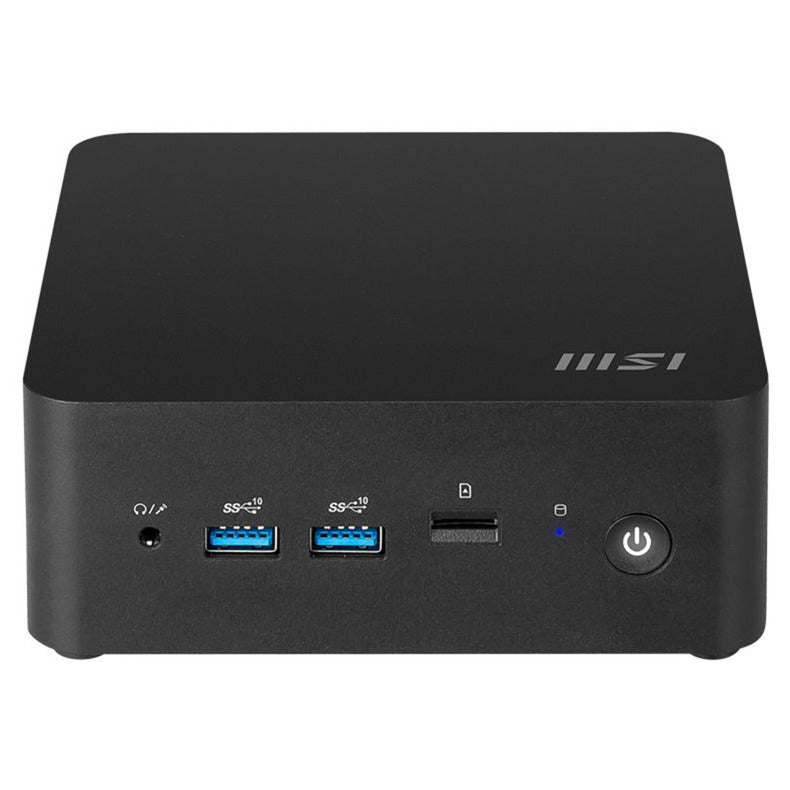 Msi cubi nuc ai 1umg-018beu barebone (noir | core ultra 7 155h | graphiques arc)