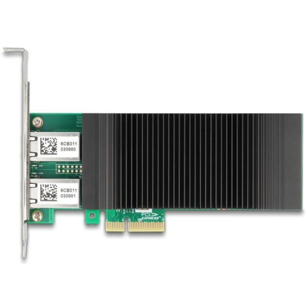 Carte Dellock PCI Express X4 à 2 x RJ45 Gigabit Lan Poe + I.