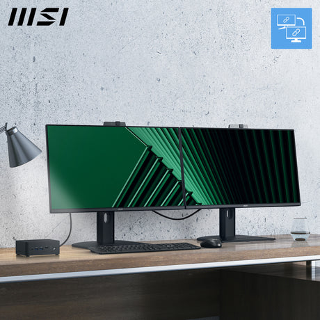 Msi pro mp275qpdg 27 monitor (zwart, 2x hdmi, displayport, 4x usb-a, usb-b, usb-c, rj-45)