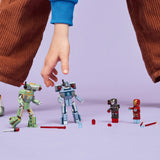 Lego super heros merveille 76320 iron man et machine de guerre contre les drones marteaux