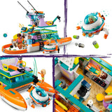 Lego Friends - jouet de construction de bateau de sauvetage en mer (41734)