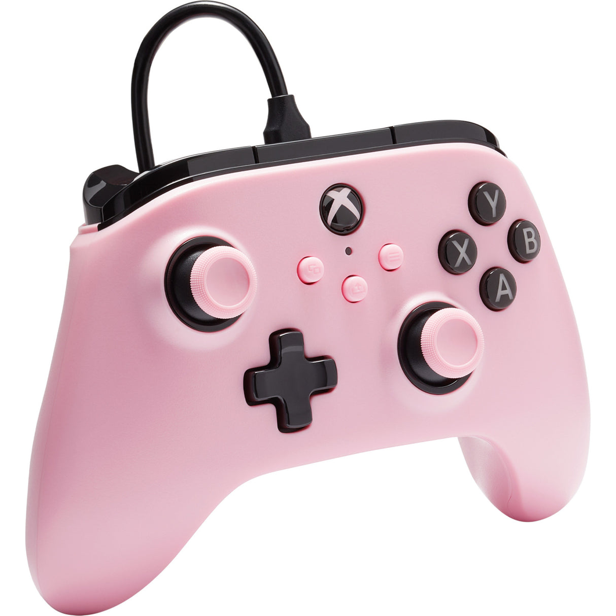 Manette filaire Powera pour Xbox Series X|s (rose, Xbox Series X|s, Xbox One, PC)