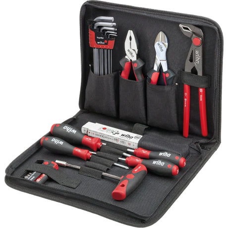 Wiha set d'outils set d'outils mécaniques (noir rouge, 31 pièces dans une mallette à outils)