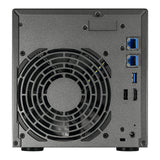 Asustor lockerstor 4 gen2+ as6704t v2 nas (zwart, 2x 5g lan, hdmi, usb)