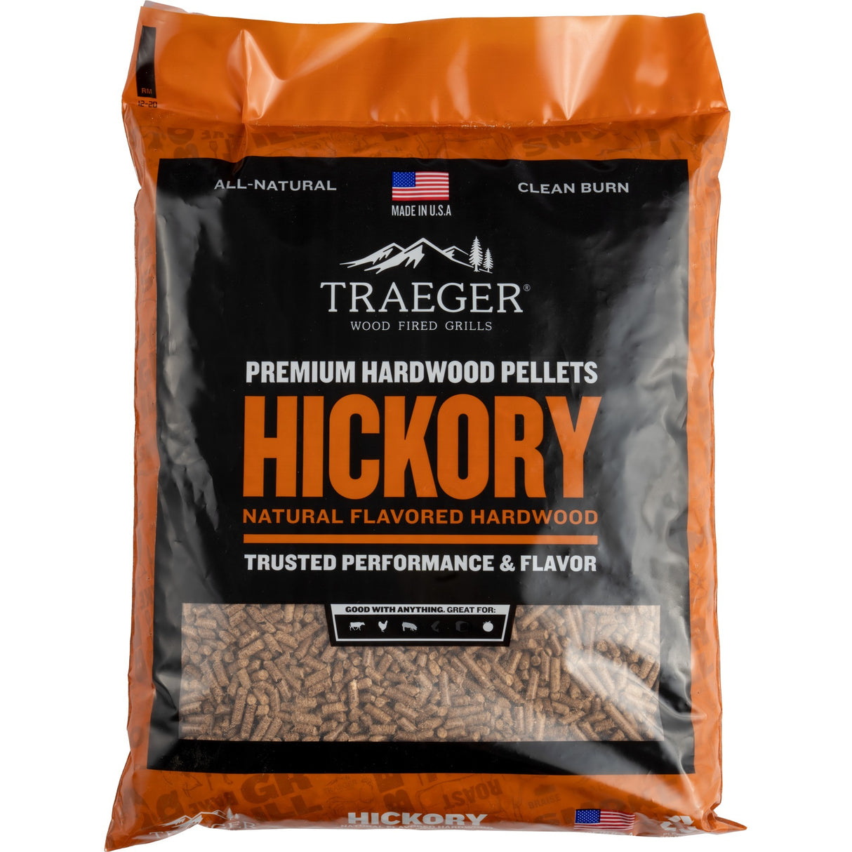Traeger Traeger Pellets de Hardhout Hickory