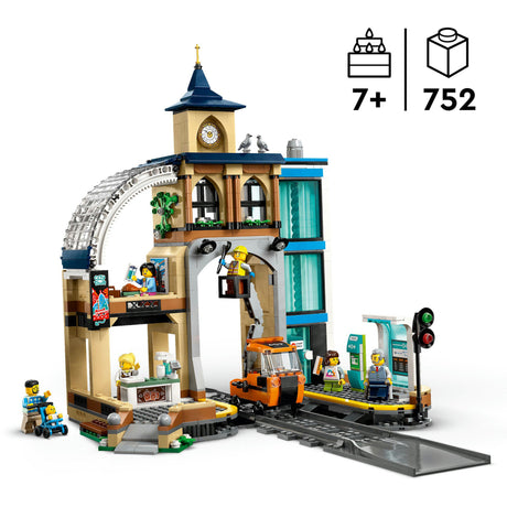 Lego city 60469 la gare centrale
