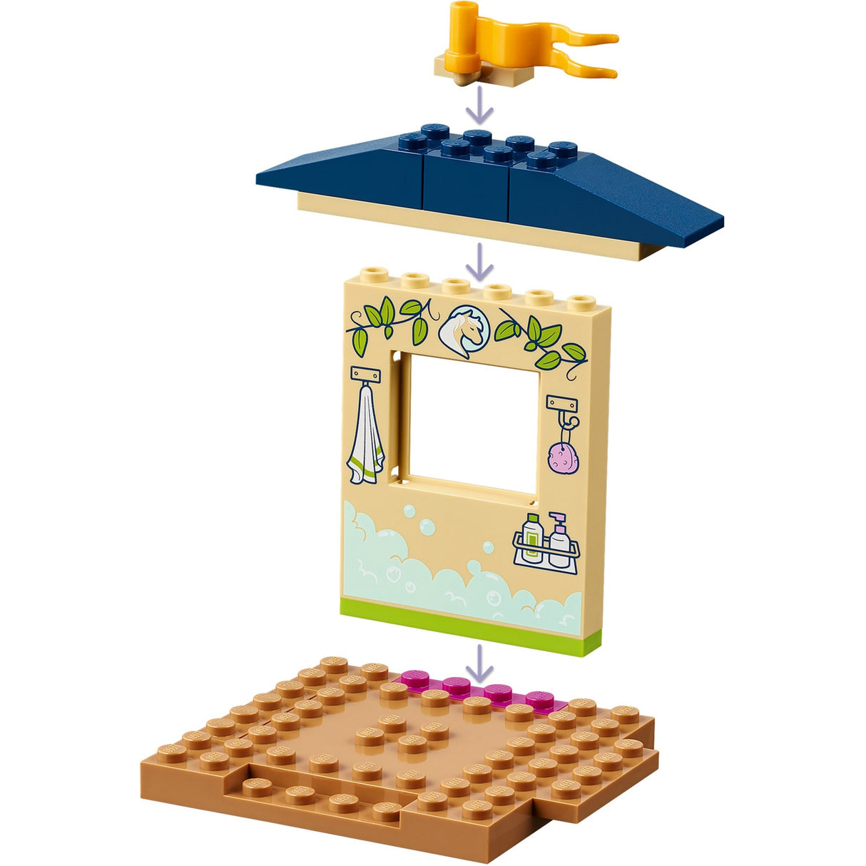 Lego Friends - 41696 écurie de lavage de poneys