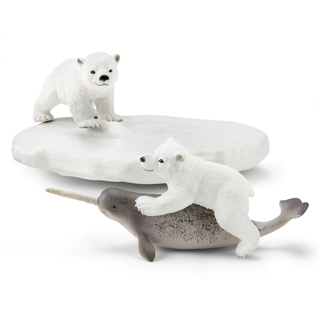 SCHLEICH WILD Life Polar Bear Slice Party