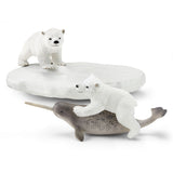 SCHLEICH WILD Life Polar Bear Slice Party