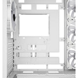 Boîtier tour midi Sharkoon ak7 argb (blanc | 2x USB-A | 1x USB-C | RGB | verre trempé)