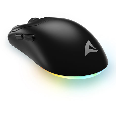 Souris de jeu Sharkoon sgm25w (noir, 12 000 dpi, LED RVB)