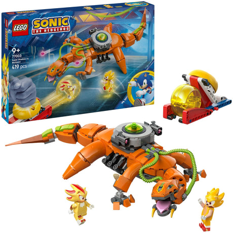 Lego Sonic the Hedgehog 77003 Super Shadow contre le biolézard