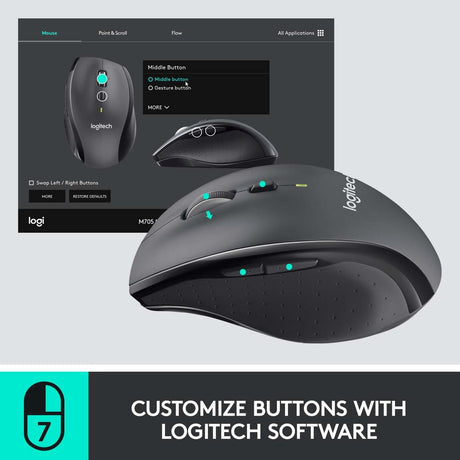 Souris Logitech 910-006034 noire