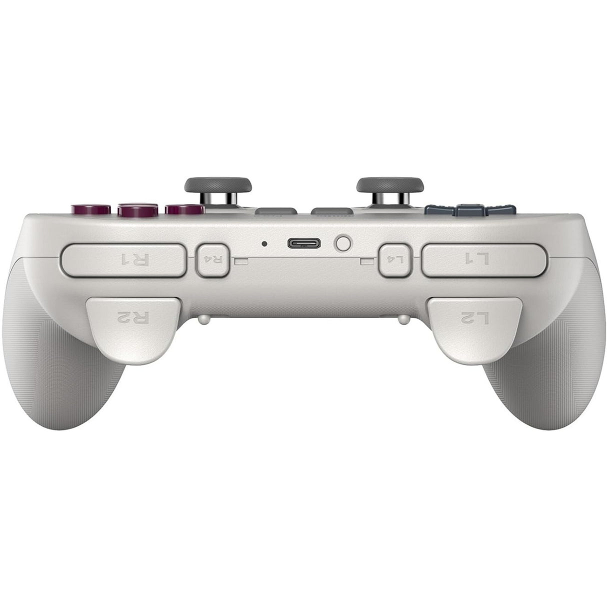 Manette de jeu Bluetooth 8bitdo pro 3 (gris clair rouge, switch 1 2, PC, Android, USB Bluetooth 2,4 GHz)