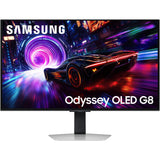 Moniteur de jeu Samsung Odyssey OLED G8 G81SF 32 4K UHD (argent, 2x HDMI, DisplayPort, 2x USB-A, USB-B, 240 Hz)