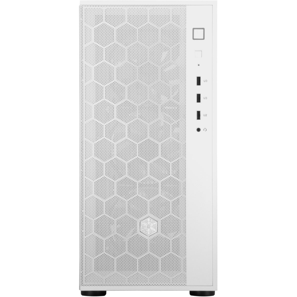 Silverstone fara r1 v2 boîtier tour midi (blanc | 3x USB-A)