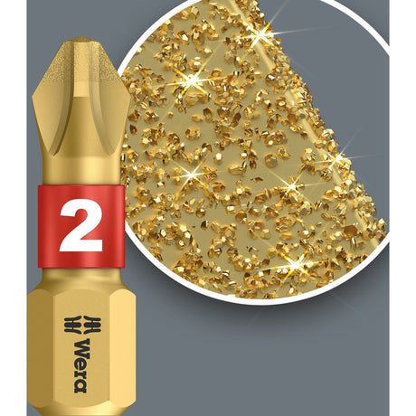 Wera bit-check diamant - jeu d'embouts - 12 pièces