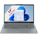 Lenovo ideapad slim 3 15ian8 (82xb00cdmh) 15.6 ordinateur portable (gris | core i3-n305 | graphiques intel uhd | 8 go | 128 go ssd)