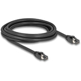 Delock câble réseau s ftp, rj-45 avec cat.8.1 (noir, 3 mètres)