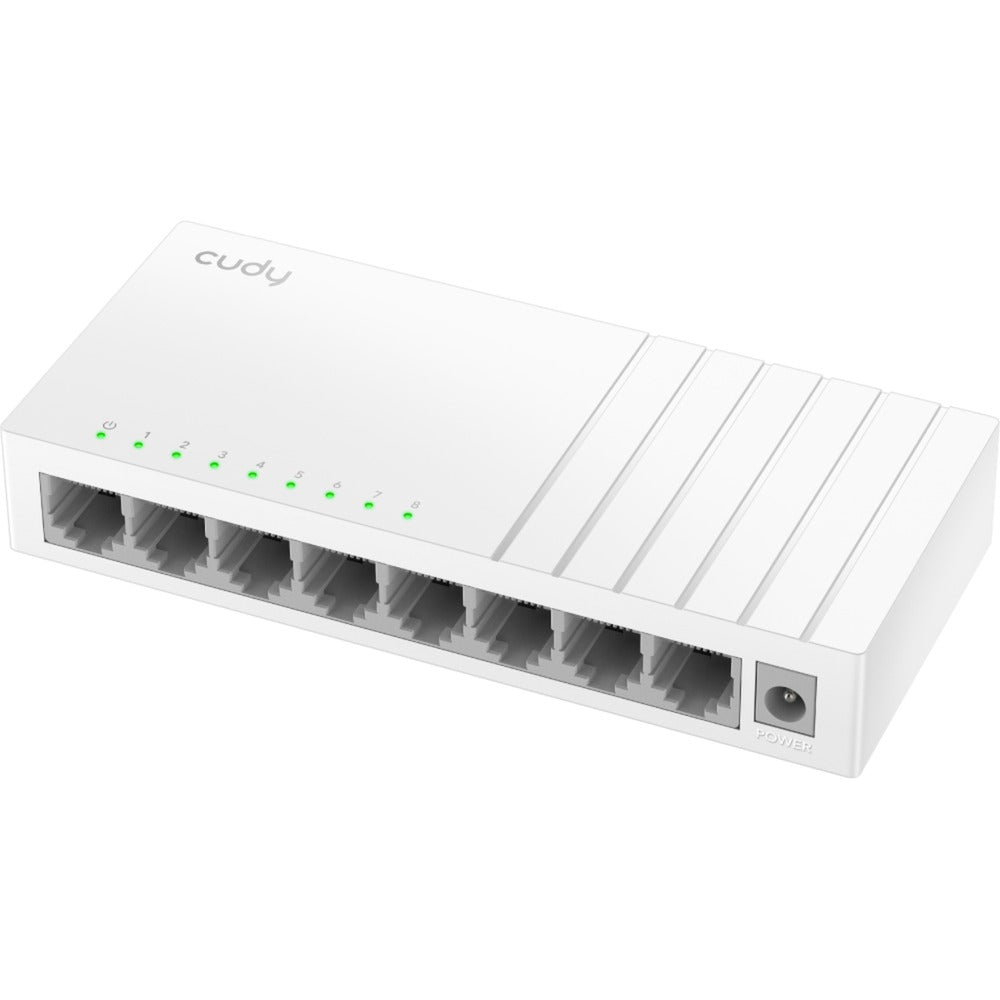 Commutateur non géré Cudy 8 ports 10 100 Mbps (blanc)