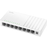 Commutateur non géré Cudy 8 ports 10 100 Mbps (blanc)