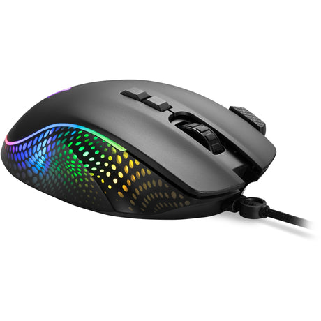 Sharkoon Shark Force III souris de jeu (noir, 400 - 12 800 dpi, LED RVB)