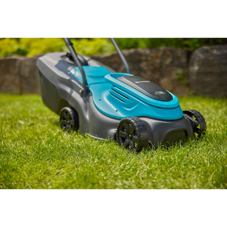 Gardena tondeuse à gazon à batterie easymax 3218v p4a solo