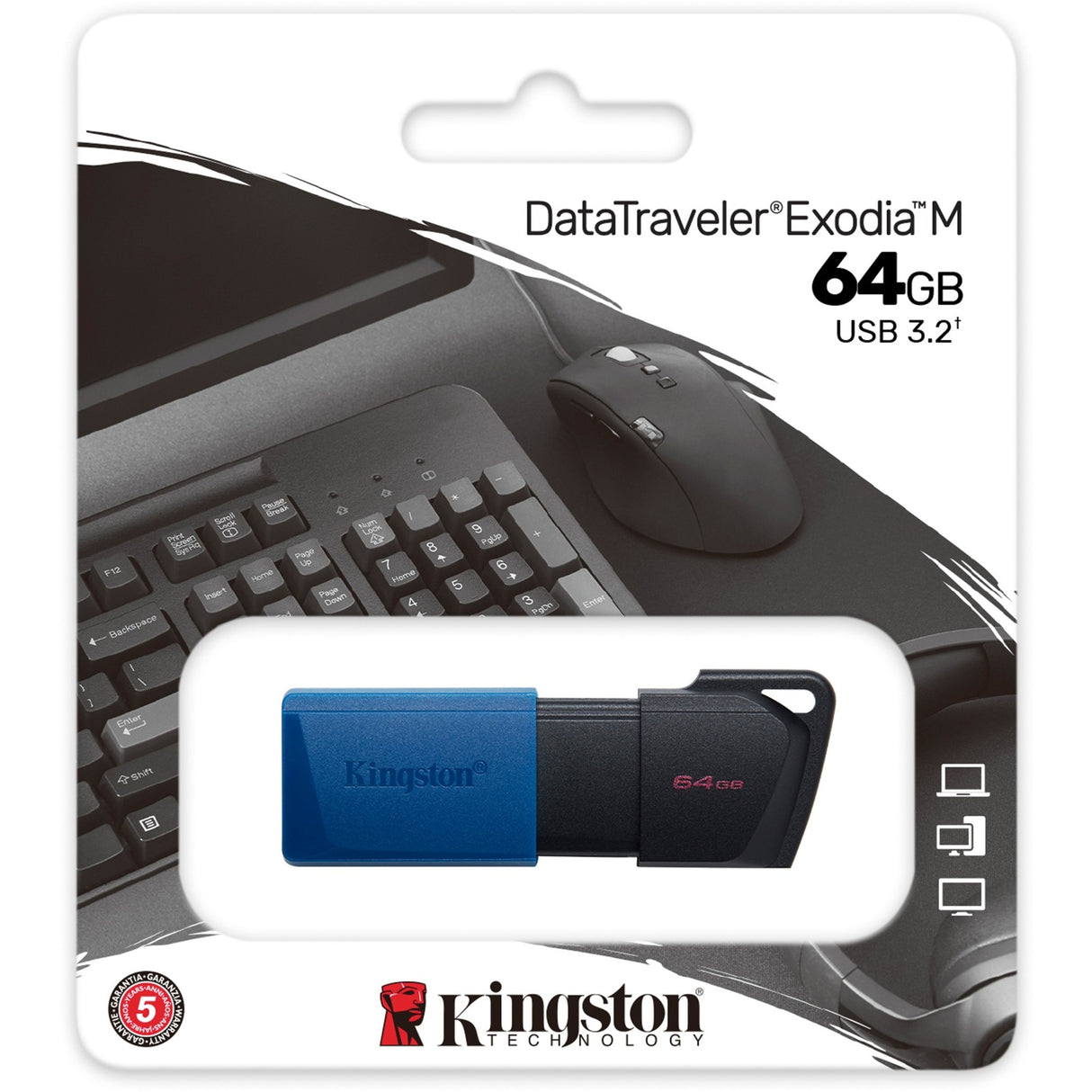 Kingston DataTraveler Exodia m 64 Go