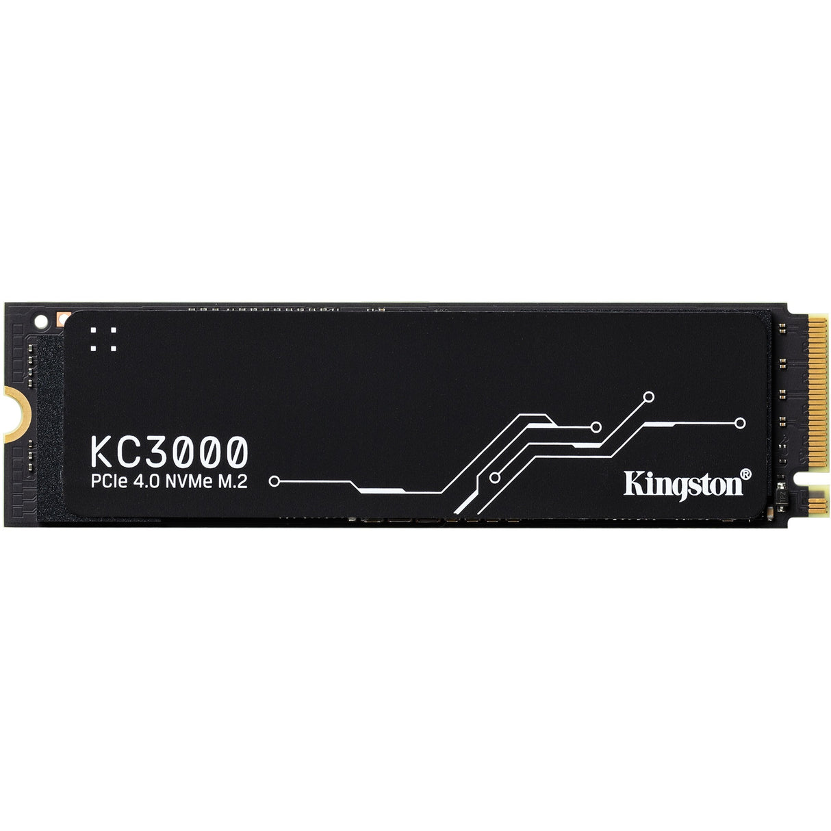 SSD Kingston KC3000 4 To (noir, Skc3000S 4096G, PCIe 4.0 NVMe, M.2 2280)