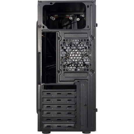 Boîtier tour midi Inter-tech b-02 rgb (noir | 3x usb-a | rgb | fenêtre)