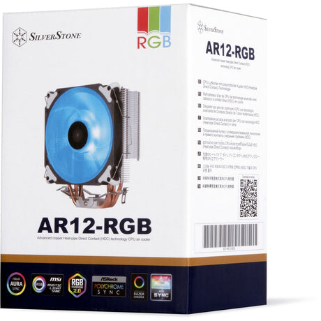 Refroidisseur de processeur Silverstone sst-ar12-rgb