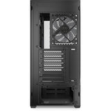 Boîtier tour midi Sharkoon ak6 rgb (noir | 2x usb-a | 1x usb-c | rgb | verre trempé)